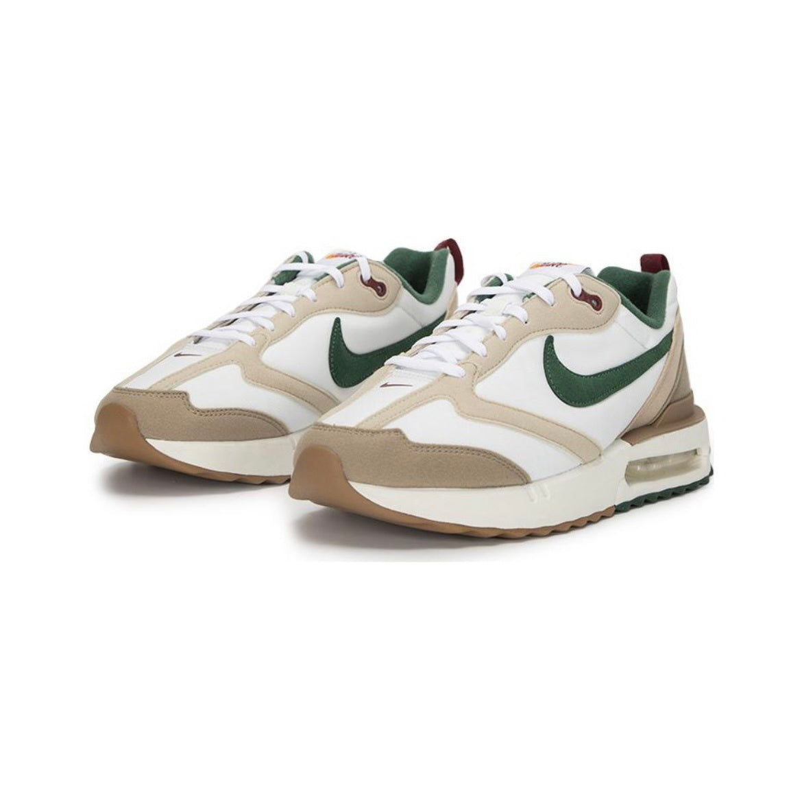 Nike Air Max Dawn Sneakers, in White and Tan FB7158-131 - product image from the listing.