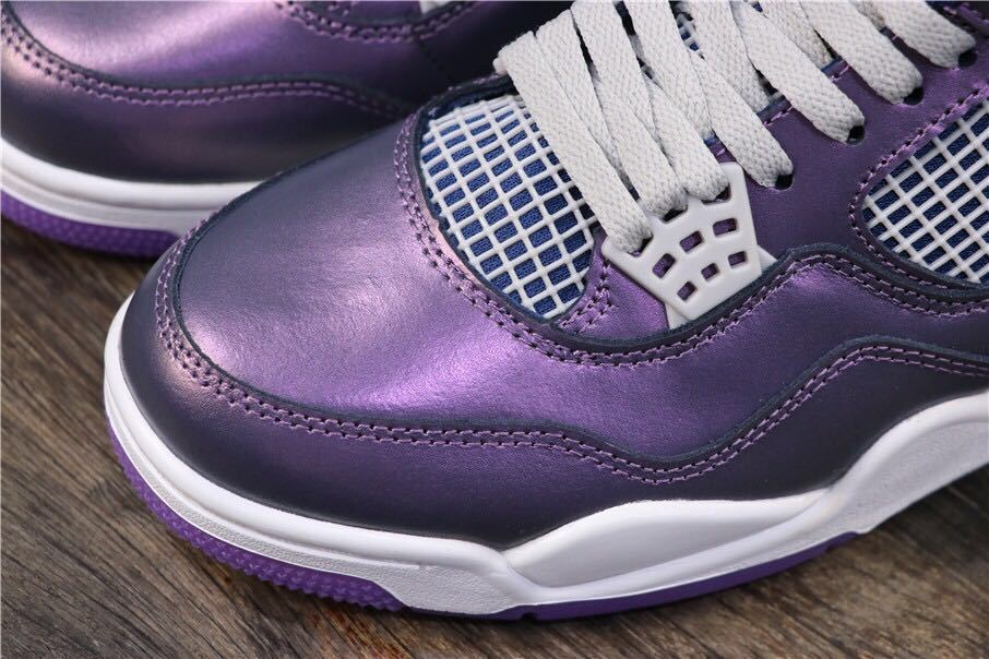 Air Jordan 4 Retro SE GS Moonsoon Sneakers in Blue - product image from the listing.