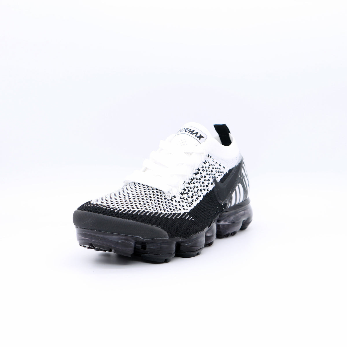 Nike Air VaporMax Flyknit 2 in Black White AV7973-100 - product image from the listing.