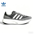 Adidas Low-Top Sneakers in Gray and White - product image from the listing.