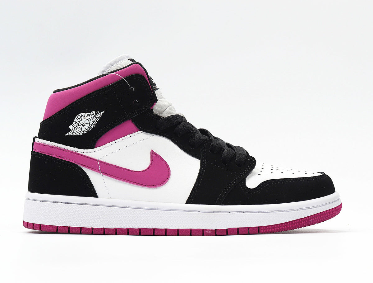 Air Jordan 1 High Black White Pink BQ6472-005 - product image from the listing.