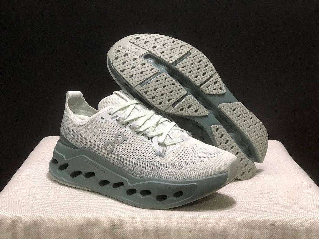 On Cloudsurfer Max Shoes for Running, Grey and Moon - product image from the listing.