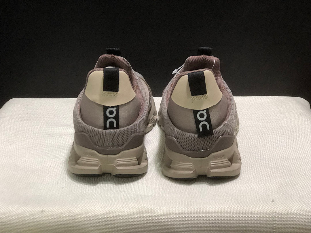 Light Grey and Beige On Cloud X 4 Coast Sneakers - product image from the listing.