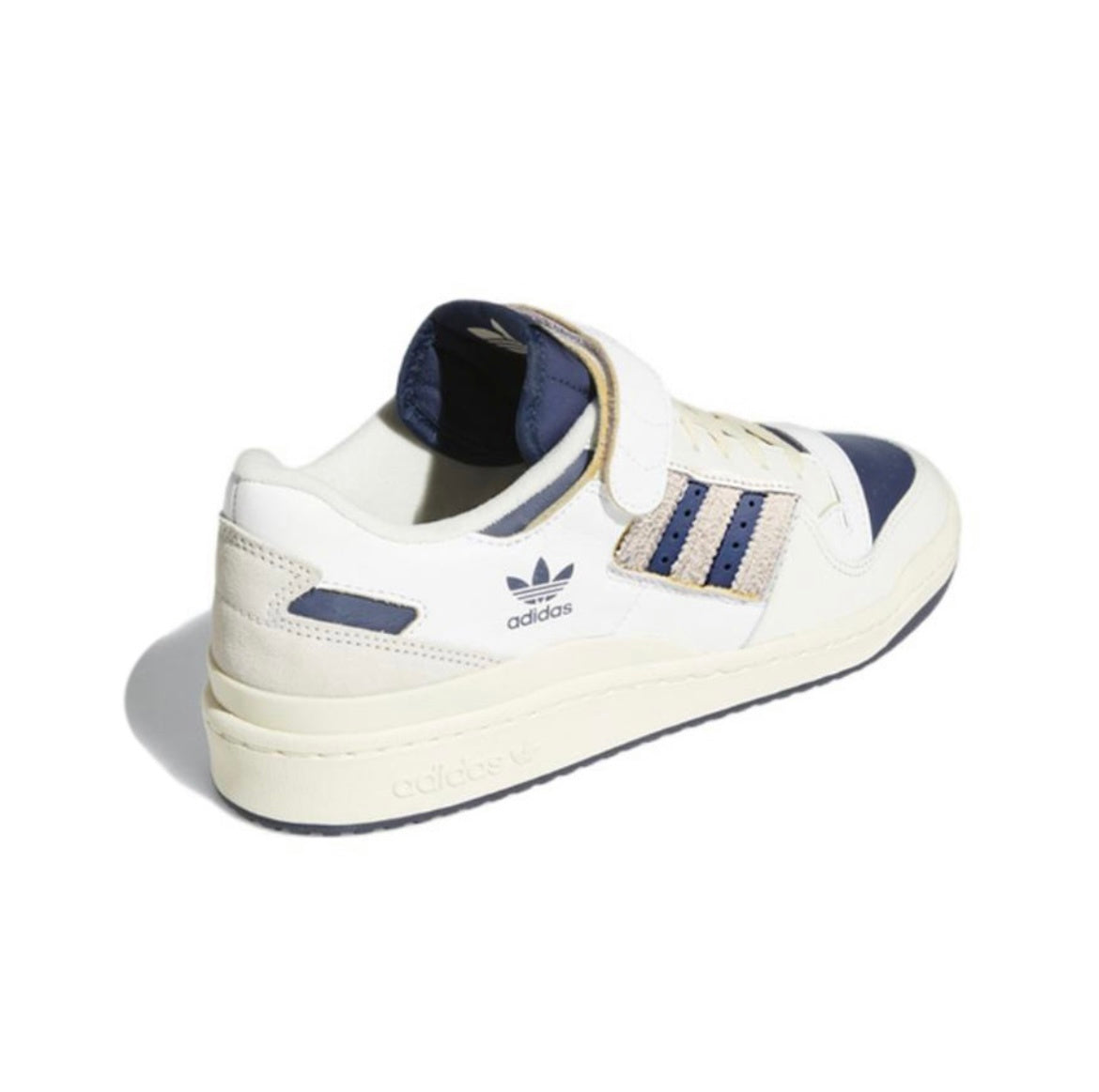 adidas Originals Forum 84 Low Sneakers in White Navy GZ6427 - product image from the listing.