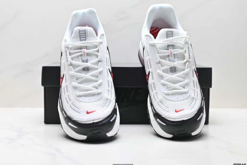 Nike Air Max 200 Sneakers in White Black Red - product image from the listing.