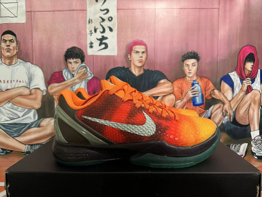 Sunset - Nike Kobe 6 Protro Basketball Shoes - product image from the listing.