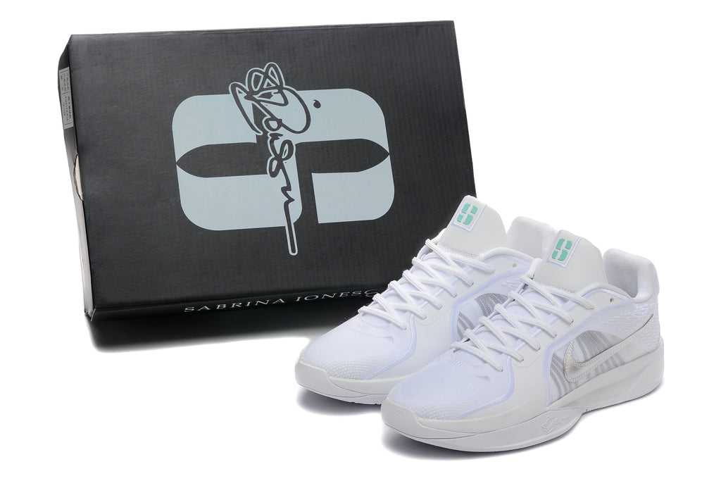 Nike Sabrina 2 Basketball Shoes in White - product image from the listing.
