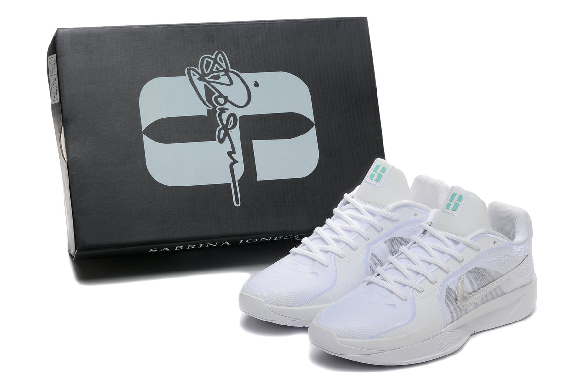 Nike Sabrina 2 Basketball Shoes in White - product image from the listing.