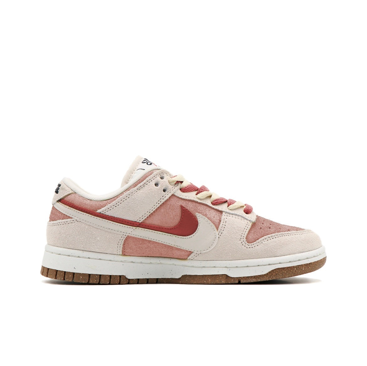 Nike Dunk Low SE Rabbit Year Sneakers in Pink White DO9457-117 - product image from the listing.