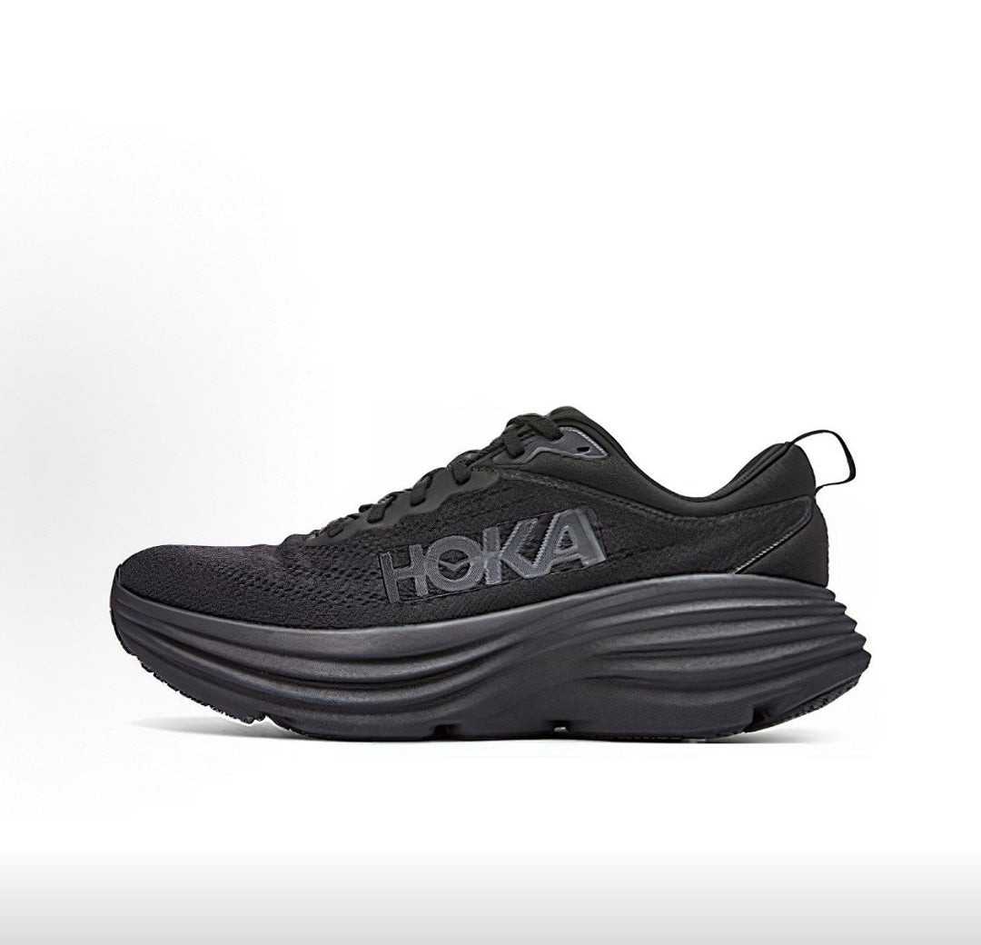 HOKA Bondi 8 Sneakers in Black - product image from the listing.