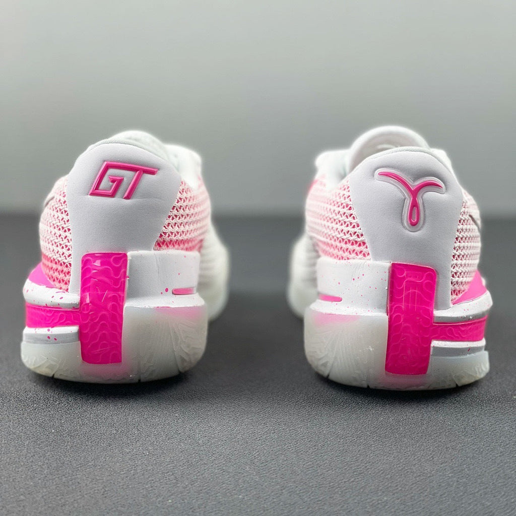 Nike Air Zoom G.T. Cut EP Basketball Shoes in White Pink CZ0175-008 - product image from the listing.