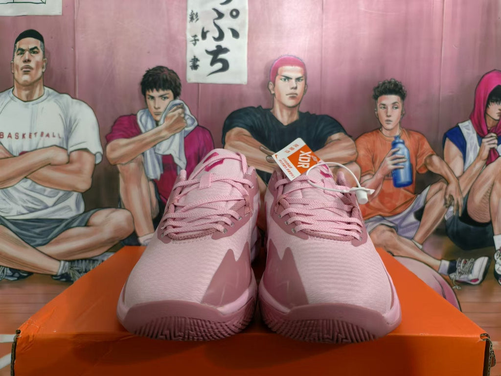 Nike Basketball Shoes in Pink - product image from the listing.