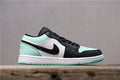 Air Jordan 1 Low Emerald Rise Mint Green 553558-117 - product image from the listing.