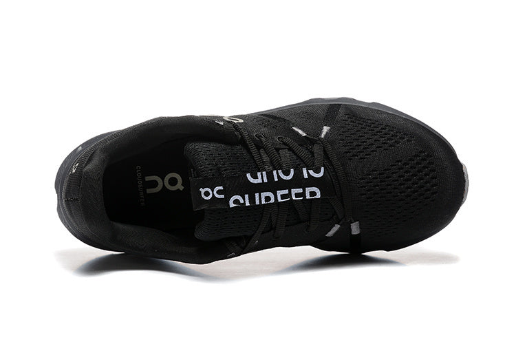 On Cloudsurfer Running Shoes in Black - product image from the listing.