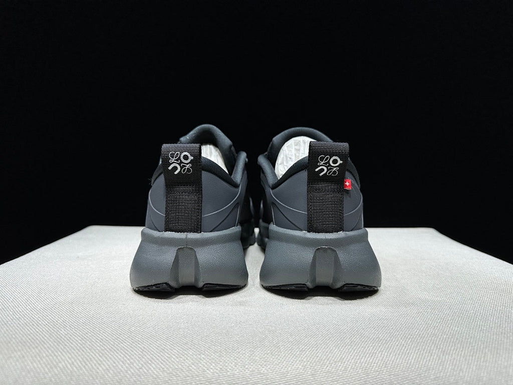On x Loewe Cloudventure 3.0 Sneakers, in Black and Grey - product image from the listing.