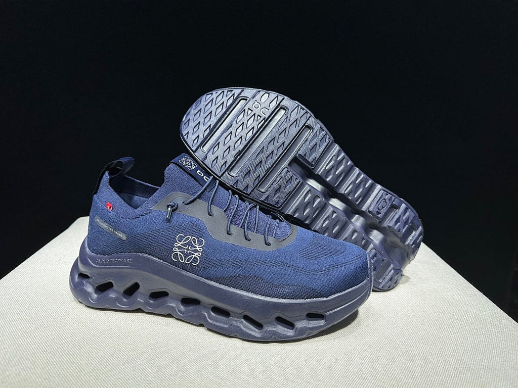 Midnight Navy Blue On Cloudtilt Sneakers - product image from the listing.