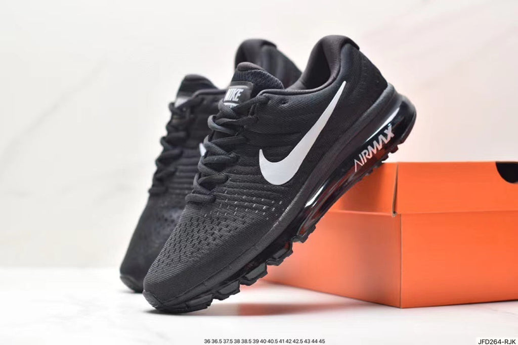 Nike Air Max 2015 Running Sneakers in Black and Grey - product image from the listing.