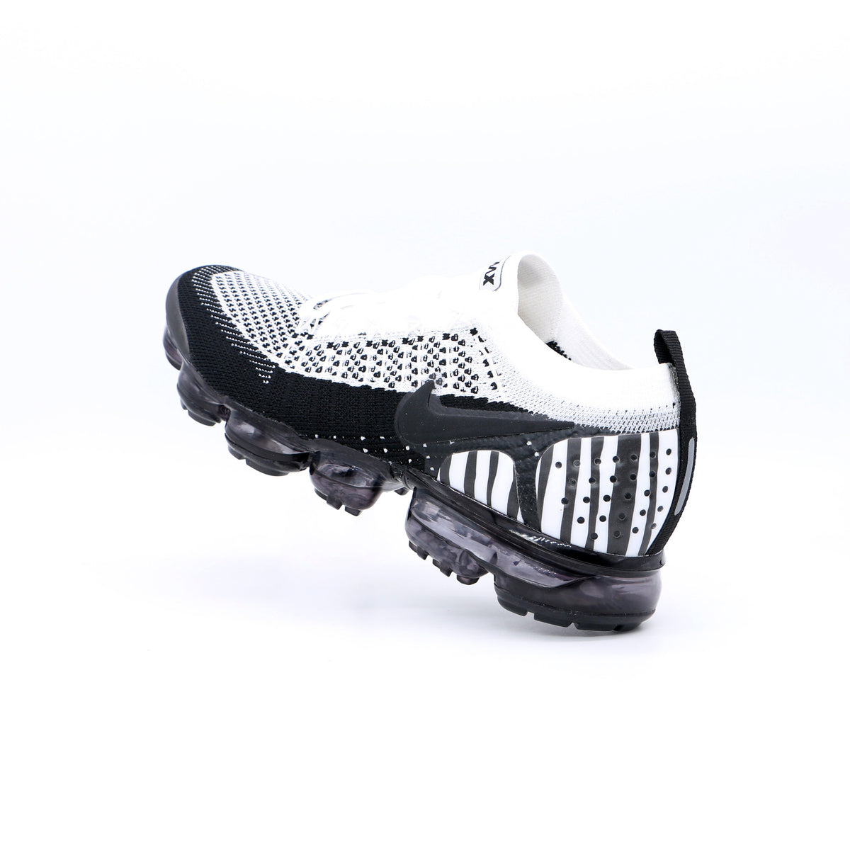Nike Air VaporMax Flyknit 2 in Black White AV7973-100 - product image from the listing.