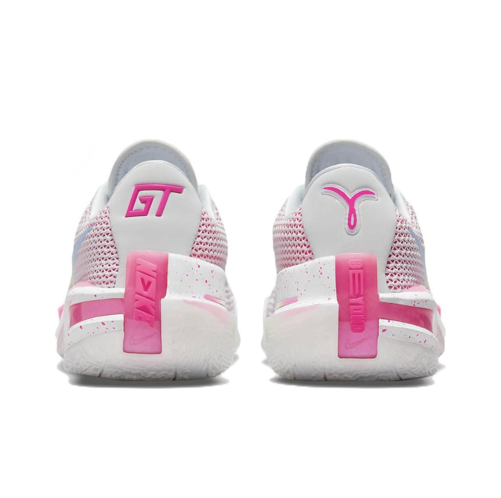 Nike Air Zoom G.T. Cut EP Basketball Shoes in White Pink CZ0175-008 - product image from the listing.