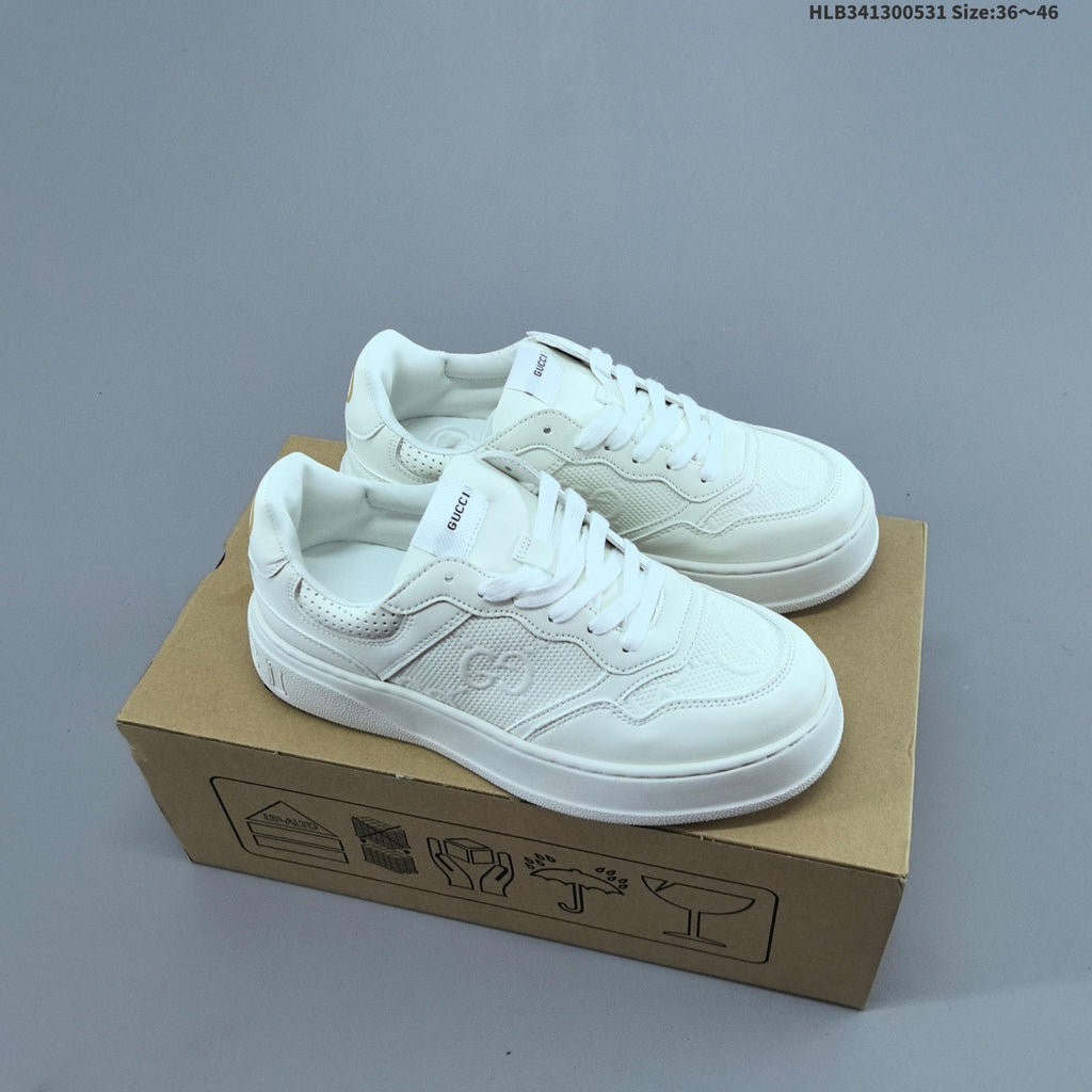 Gucci Chunky B Low-Cut Sneakers, Style 675619 5ZXCO 9580 - product image from the listing.