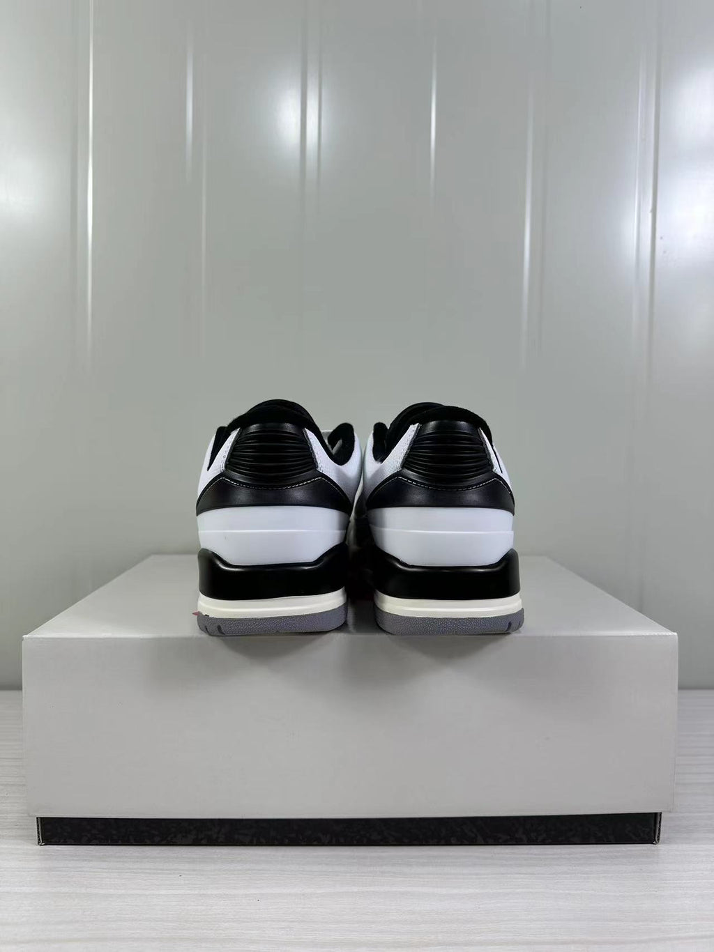 Air Jordan 2/3 Low Sneakers White Black FD0383-100 - product image from the listing.