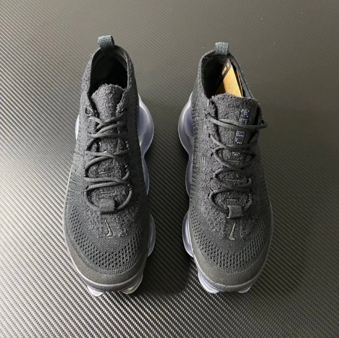 Nike Air Max Scorpion Sneakers in Black Purple DR0888-001 - product image from the listing.