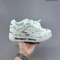 Off-White Low-Cut Sneakers in White with Arrows Detail - product image from the listing.
