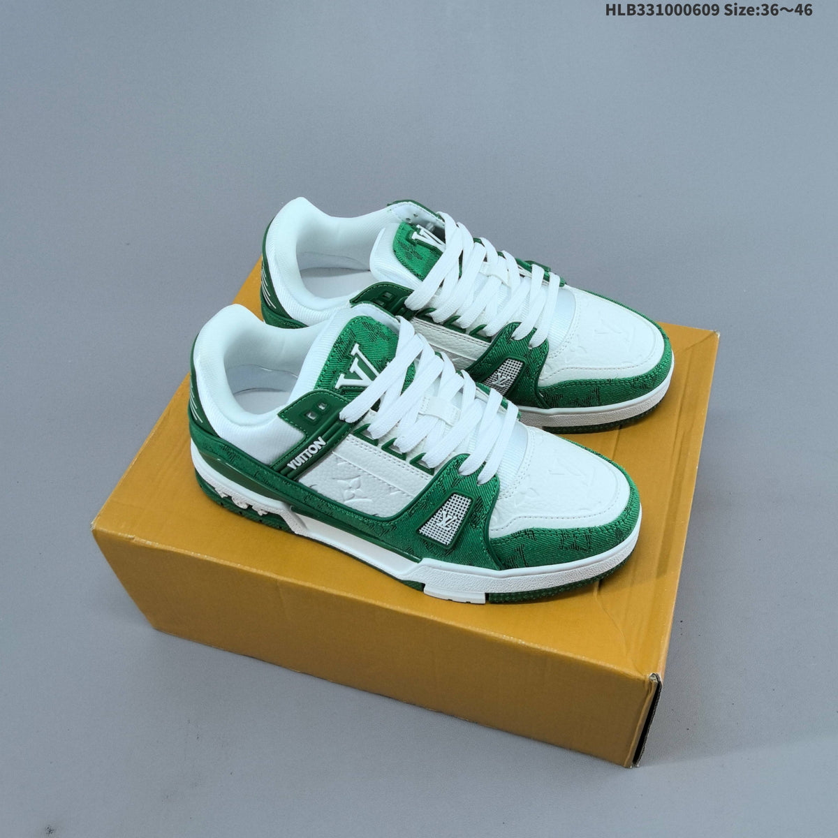 Louis Vuitton Trainer Low-Cut Sneakers, Multiple Colors - product image from the listing.
