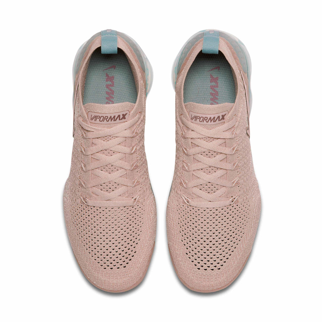Nike Air VaporMax Flyknit 2 Sneakers in Pink Knit 942843-203 - product image from the listing.