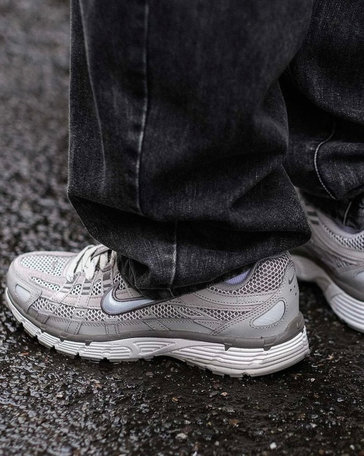 Grey Nike P-6000 Sneakers FN6837-012 - product image from the listing.