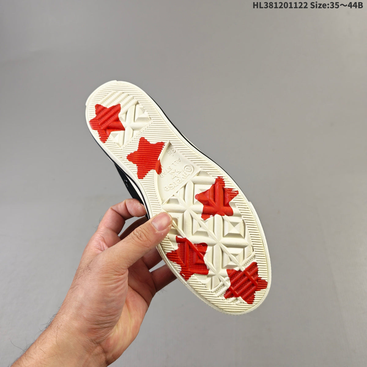 Converse Hello Kitty Black High-Cut Sneakers, HL381201122 - product image from the listing.