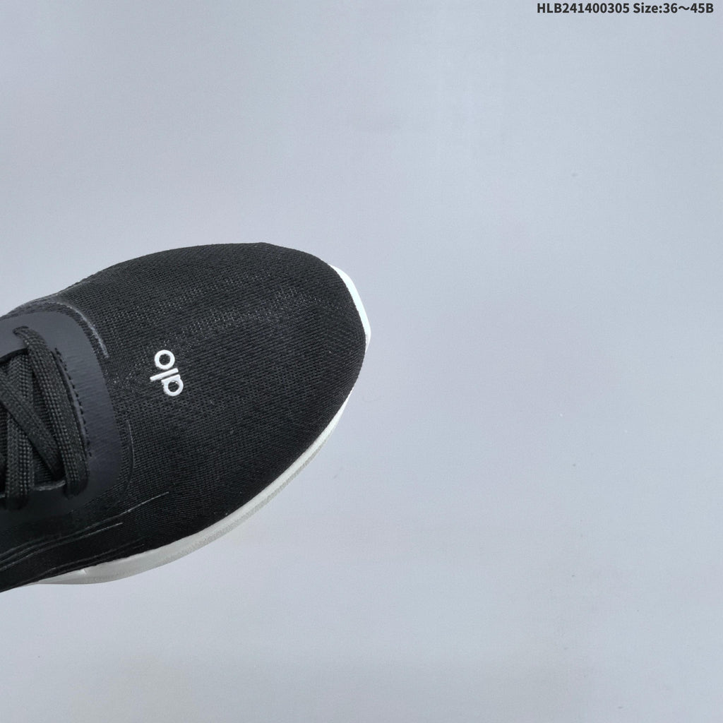 Alo Recovery Mode Running Shoes, in Black and White - product image from the listing.