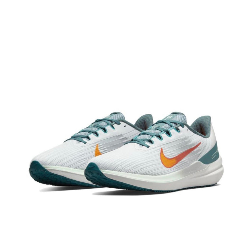 Nike Air Winflo 9 Running Shoes DD6203-005 in Gray Blue - product image from the listing.