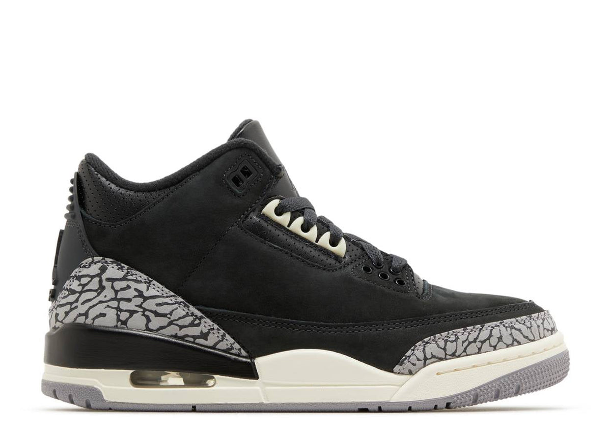 Jordan 3 - Off Noir - product photo shown in the listing for this item.