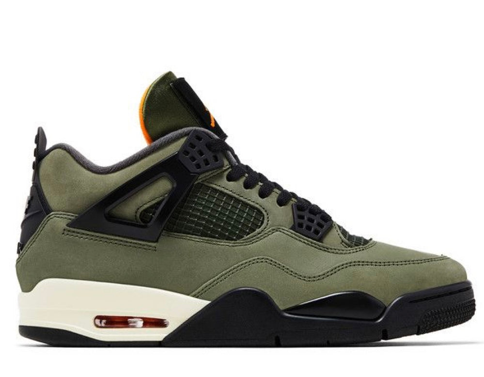 Jordan 4 - Undefeated - product photo shown in the listing for this item.