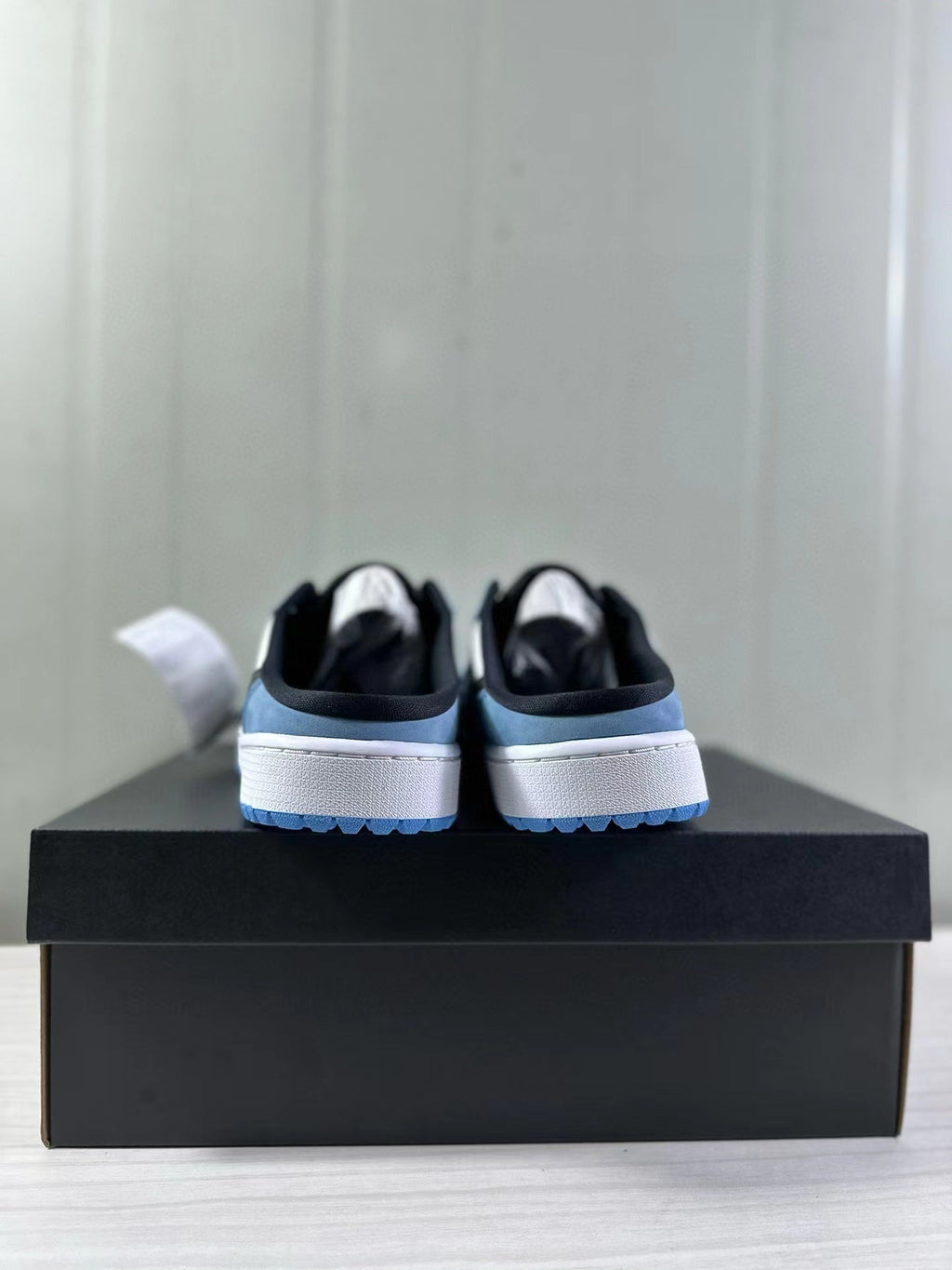 Air Jordan 1 Mule Low Blue White Black FJ1214-400 - product image from the listing.