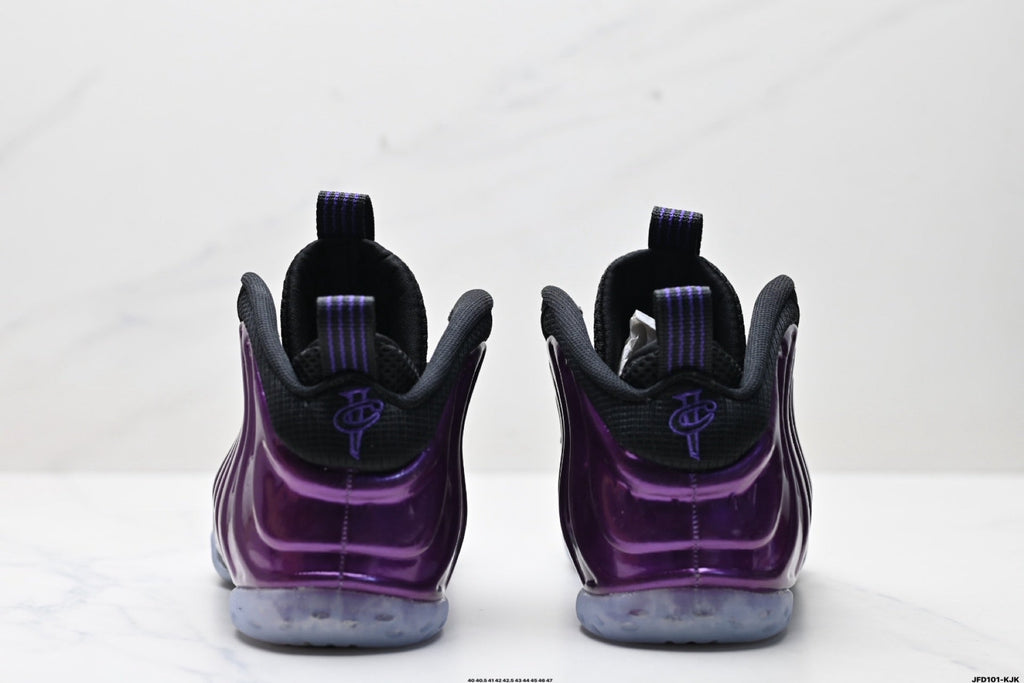 Nike Air Foamposite One Basketball Sneakers in Purple - product image from the listing.