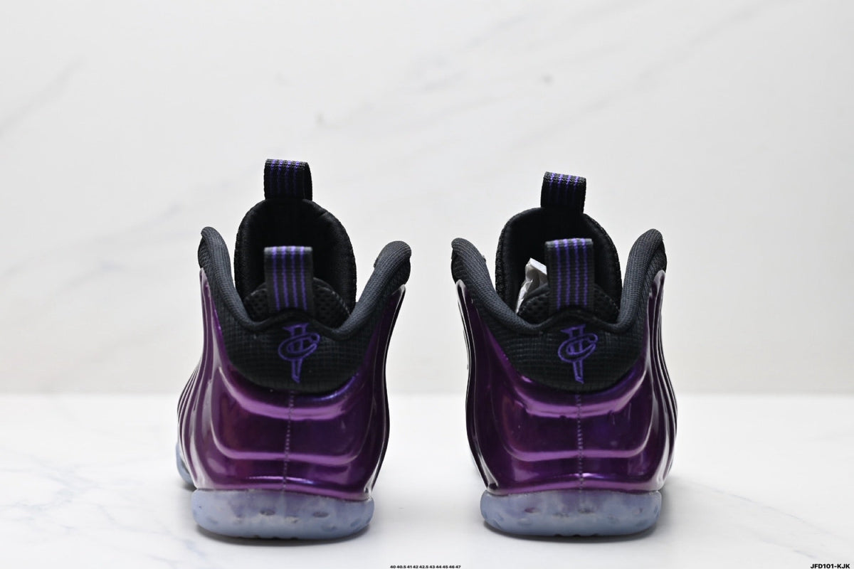 Nike Air Foamposite One Basketball Sneakers in Purple - product image from the listing.