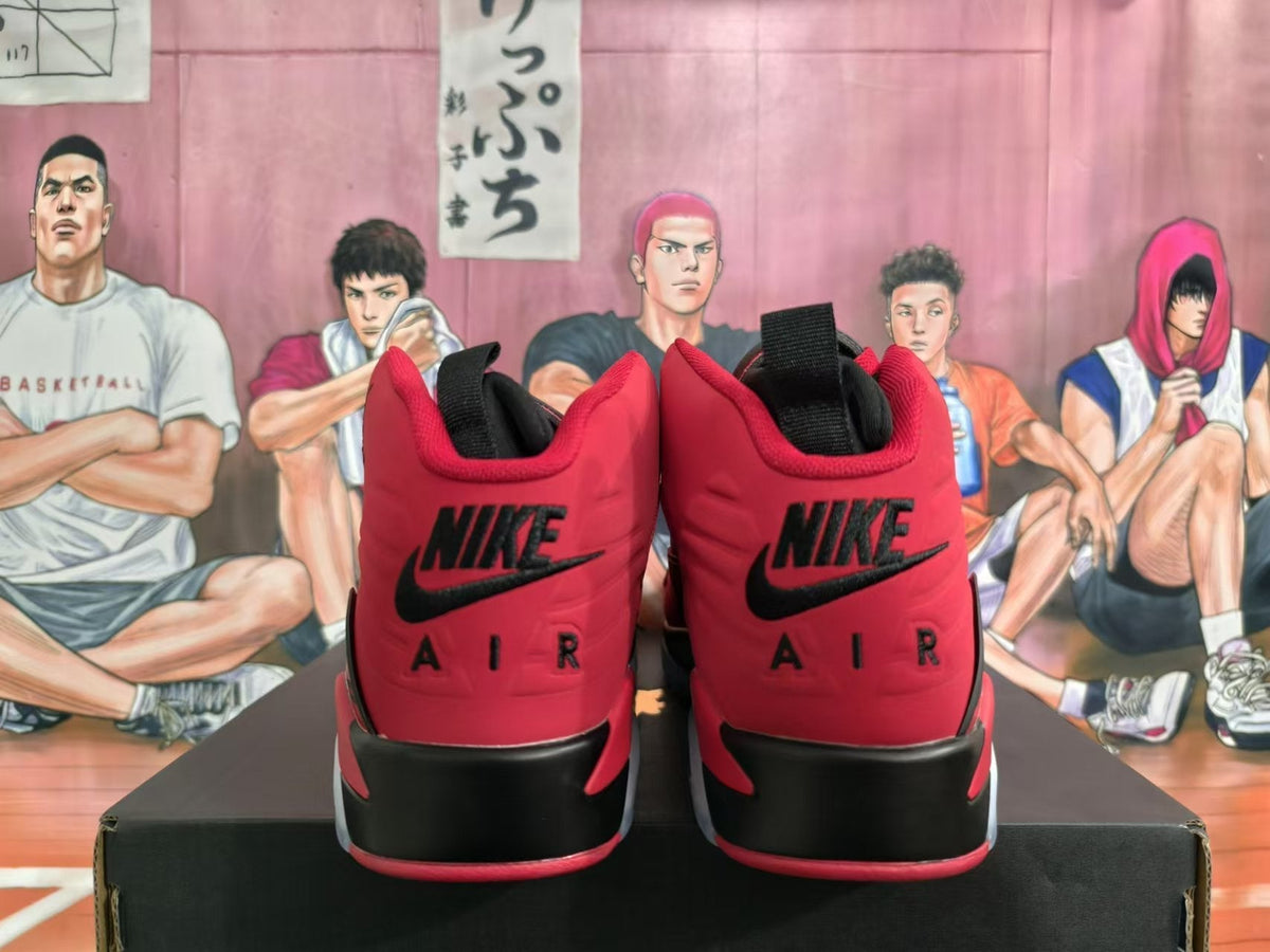 Jordan 6 Retro High-Top Sneakers in Red and Black - product image from the listing.