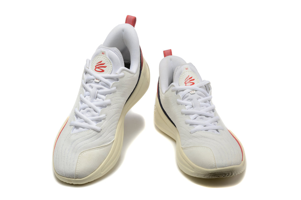 Nike LeBron 22 Basketball Shoes in White Red - product image from the listing.