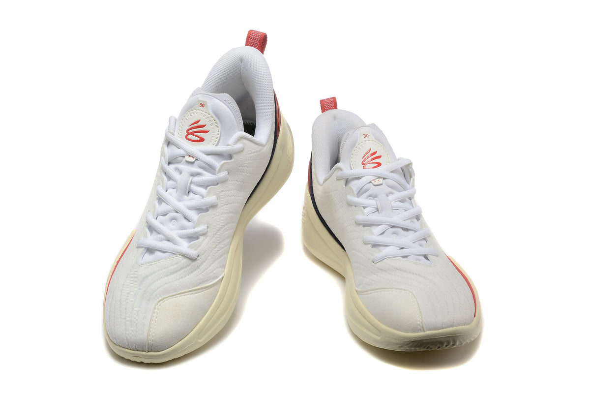 Nike LeBron 22 Basketball Shoes in White Red - product image from the listing.