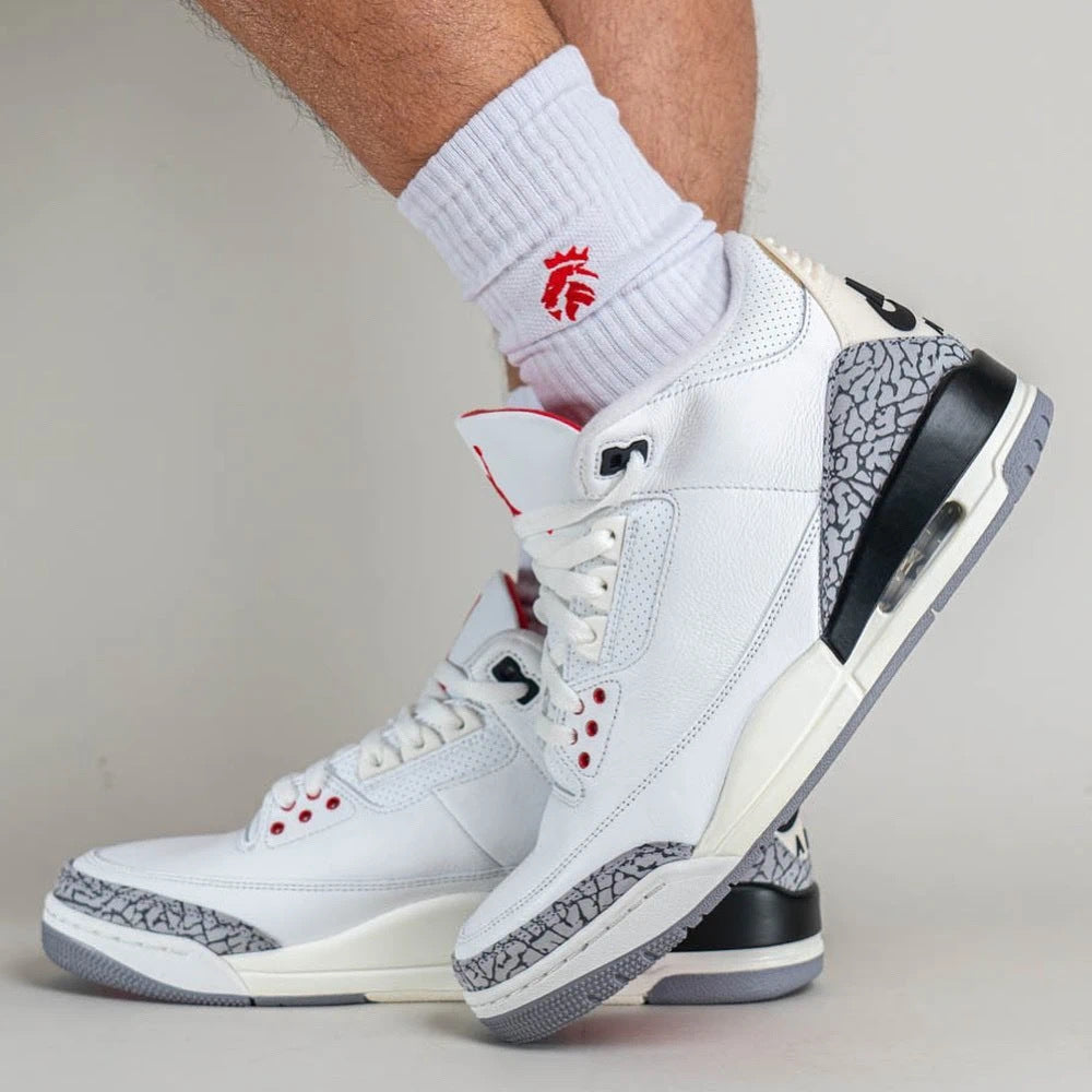 Air Jordan 3 White Cement Reimagined Sneakers DN3707-100 - product image from the listing.