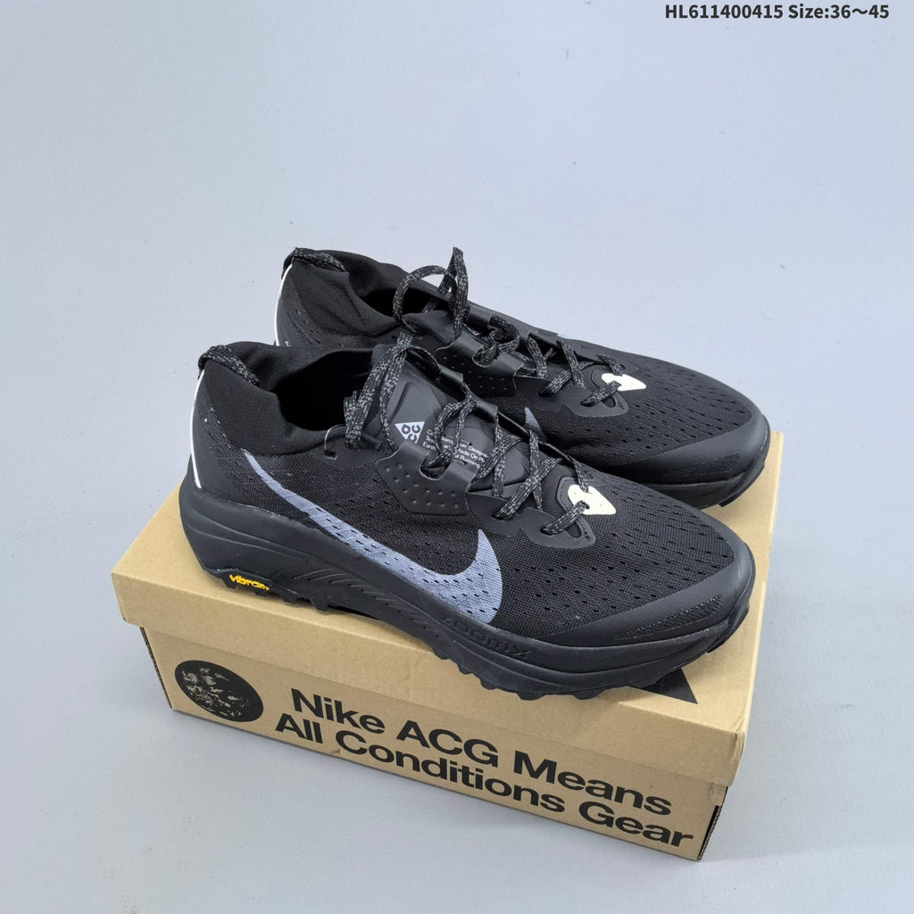Nike ACG Zegama Trail Running Shoes in Black Gray - product image from the listing.