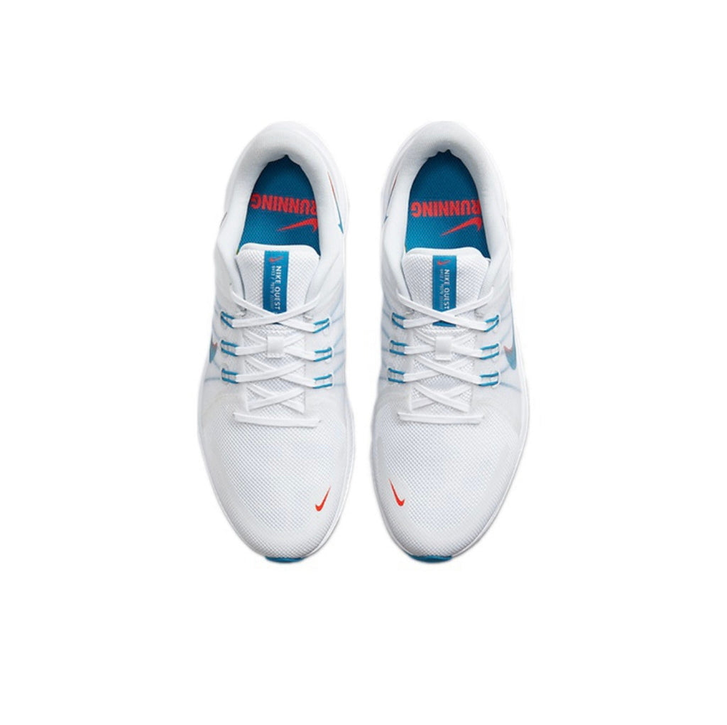 Nike Quest 4 Running Shoes in Blue and White DA1105-101 - product image from the listing.
