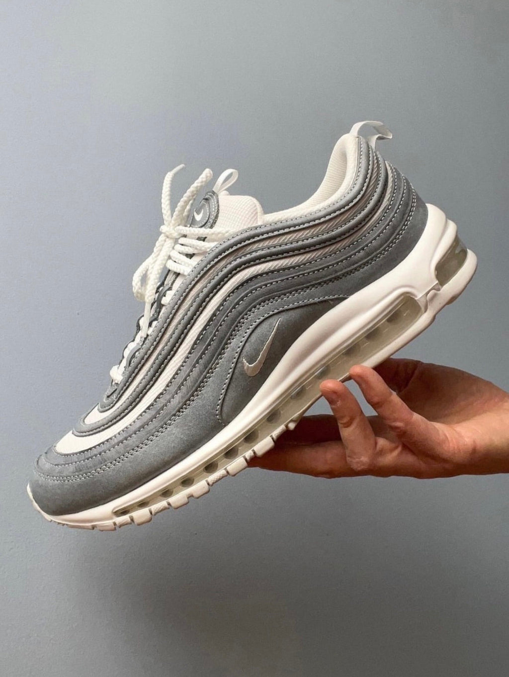 Nike Air Max 97 CDG Collaboration Sneakers in Blue DX6932-001 - product image from the listing.