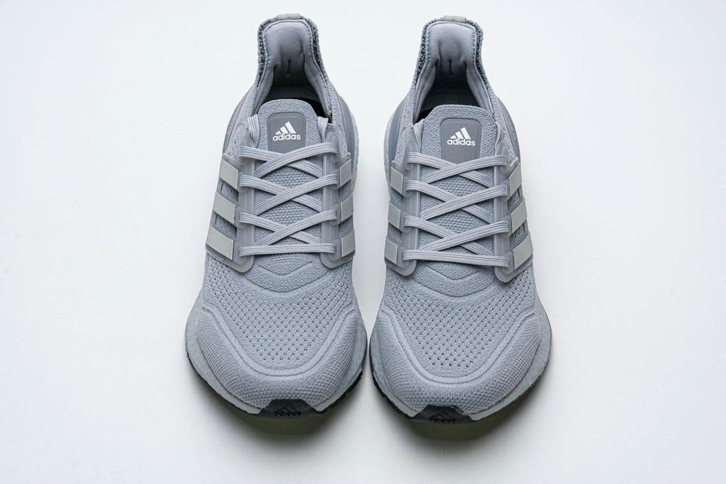 Adidas Ultraboost 21 Running Shoes in Gray FY0432 - product image from the listing.