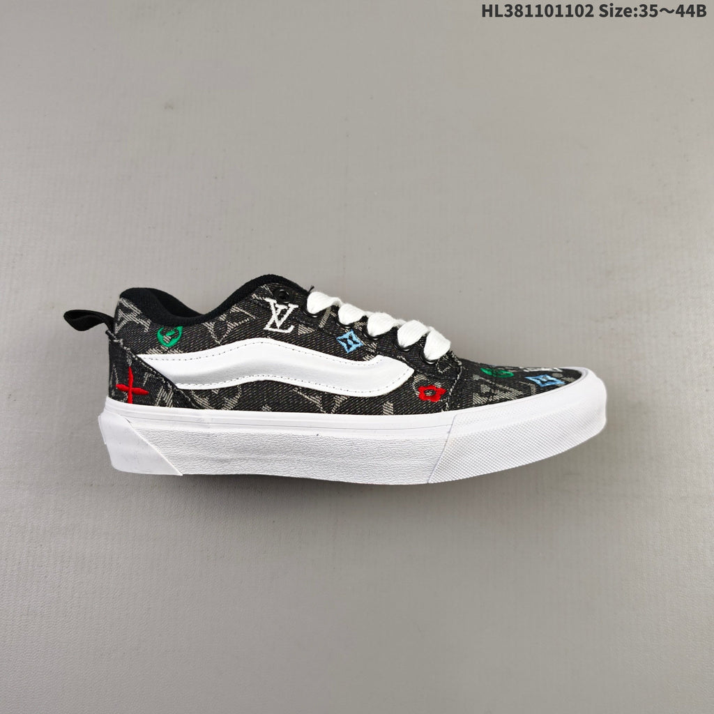 Vans Knu Skool Low-Cut Sneakers in Monogram Print - product image from the listing.