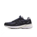 Navy and White New Balance 990v3 M990KI3 Sneakers - product image from the listing.