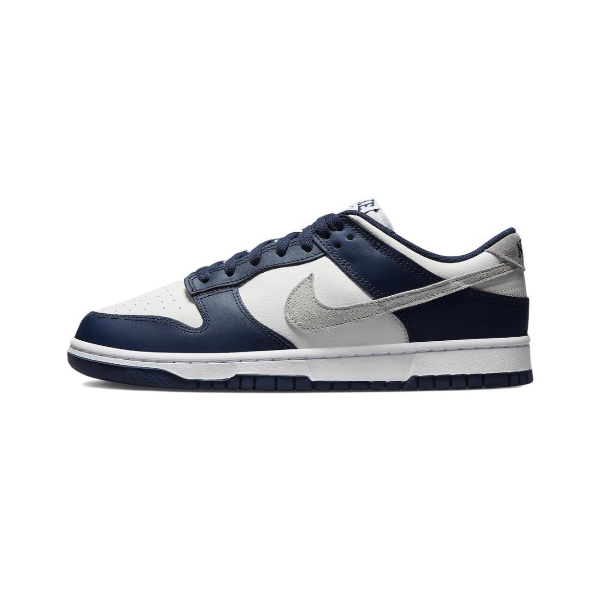 Nike Dunk Low Sneakers in Midnight Navy FD9749-400 - product image from the listing.
