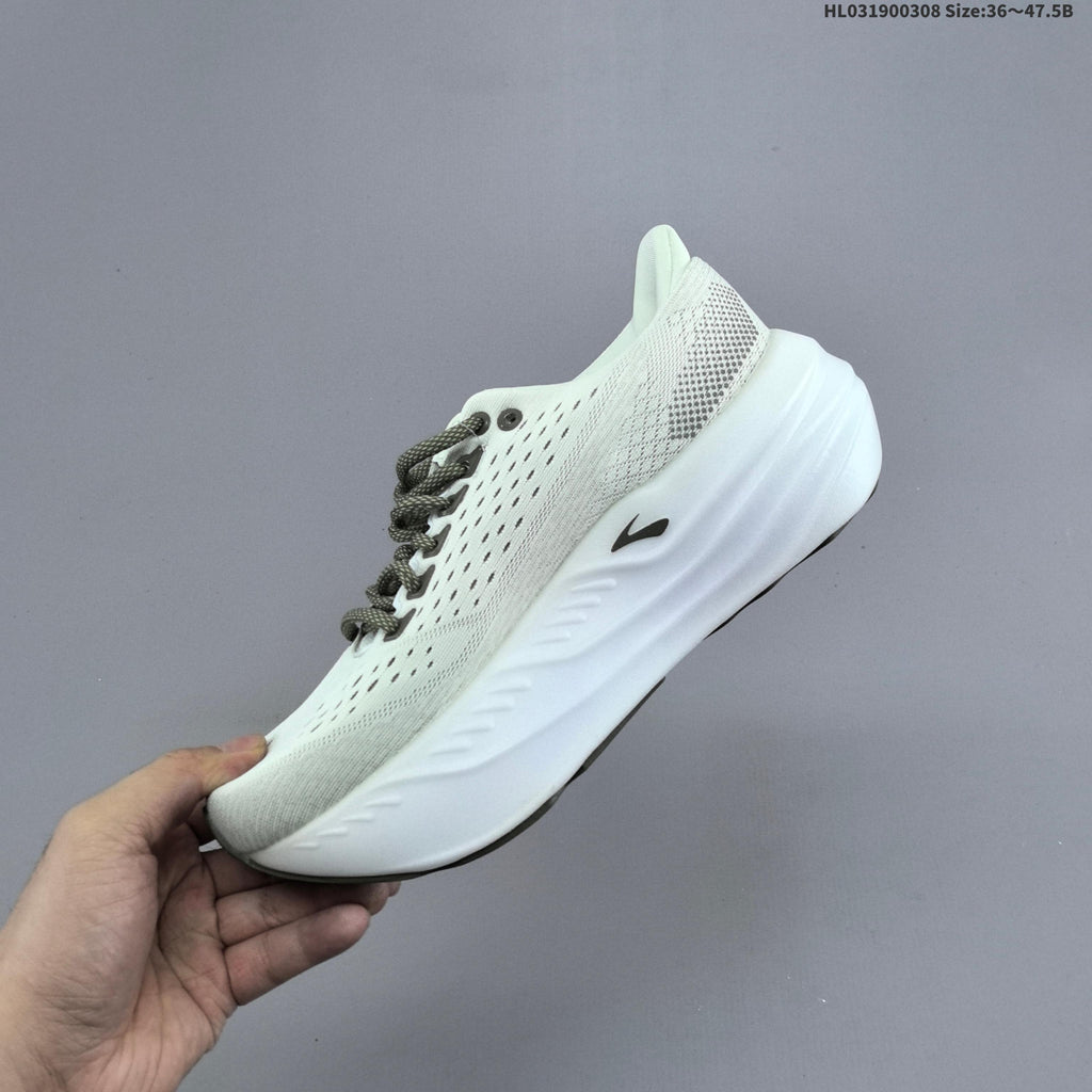 White and Grey Brooks Glycerin Max Running Shoes - product image from the listing.